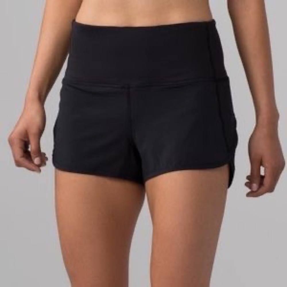 High rise speed up shorts 2.5” inseam
